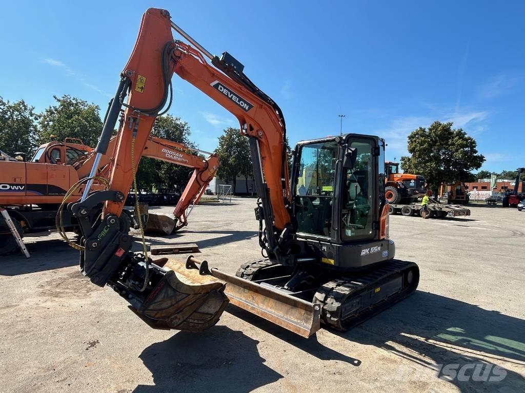 Develon DX 55 R-7 Mini ekskavatori < 7 t