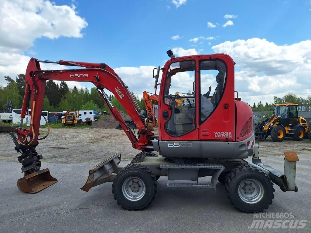 Wacker Neuson 6503 Ekskavatori uz riteņiem