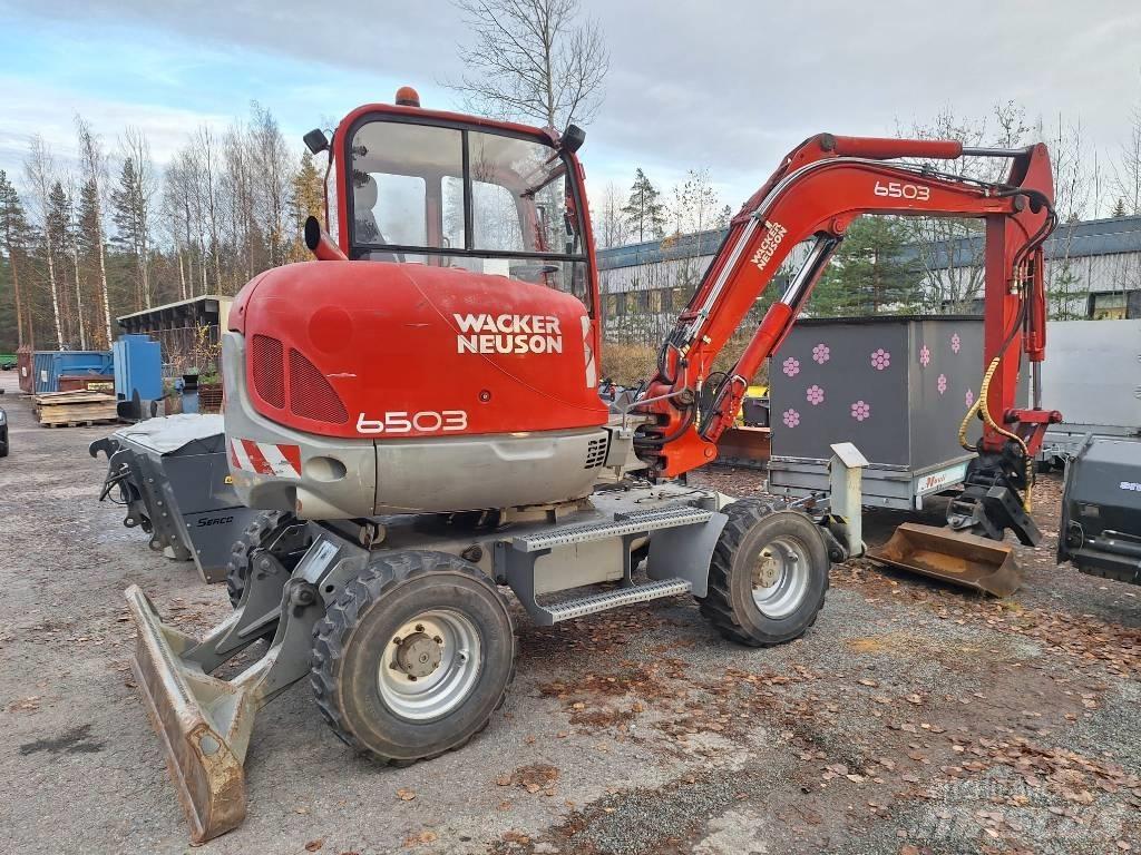Wacker Neuson 6503 Ekskavatori uz riteņiem