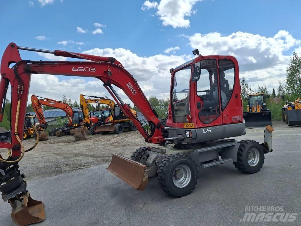 Wacker Neuson 6503 Ekskavatori uz riteņiem