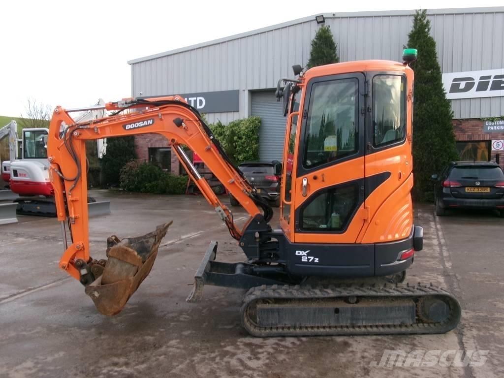 Doosan DX 27 Z Mini ekskavatori < 7 t