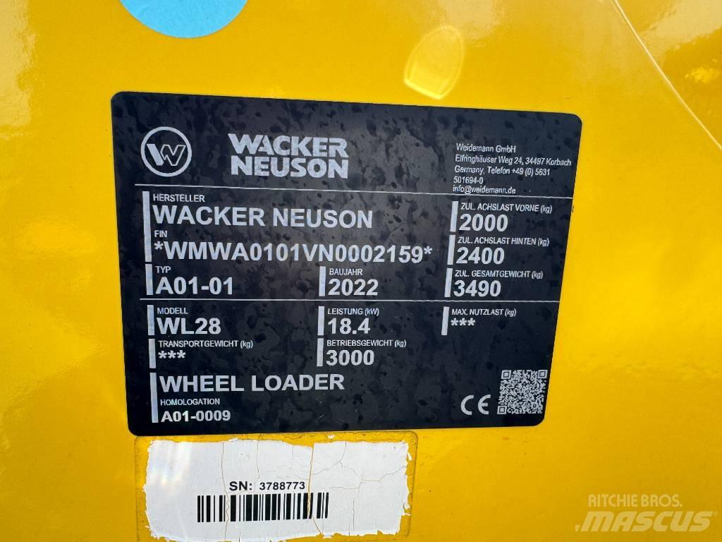Wacker Neuson WL28 Iekrāvēji uz riteņiem