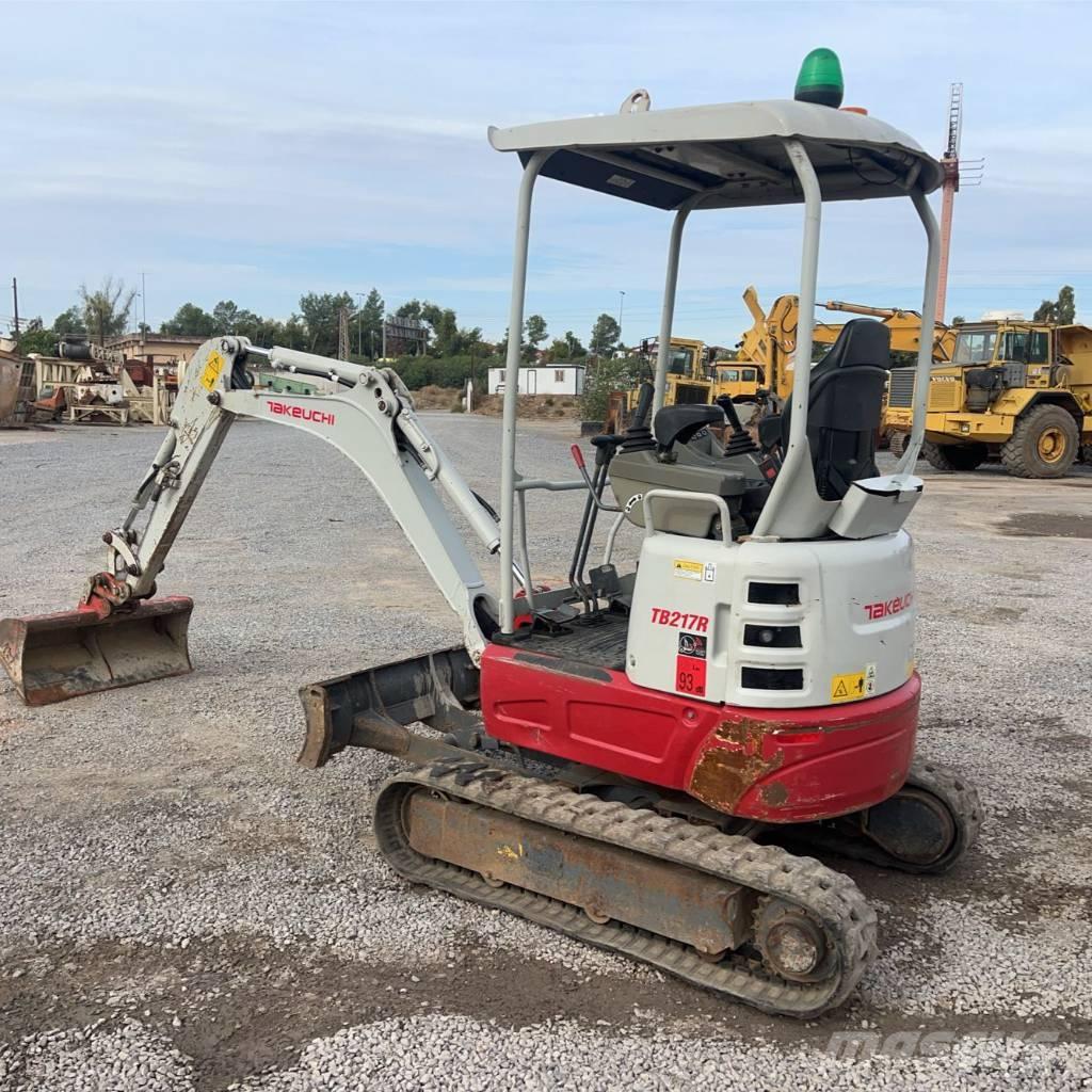 Takeuchi TB 217 R Mini ekskavatori < 7 t
