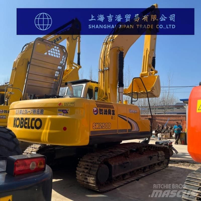 Kobelco SK 250 Kāpurķēžu ekskavatori