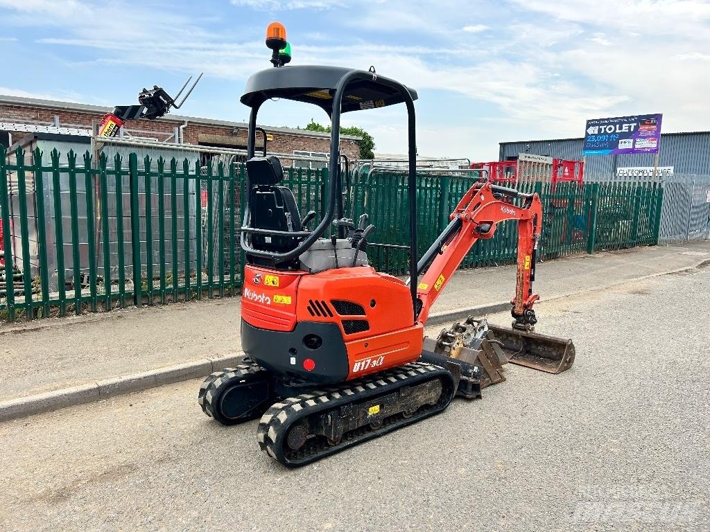Kubota U 17-3 Mini ekskavatori < 7 t