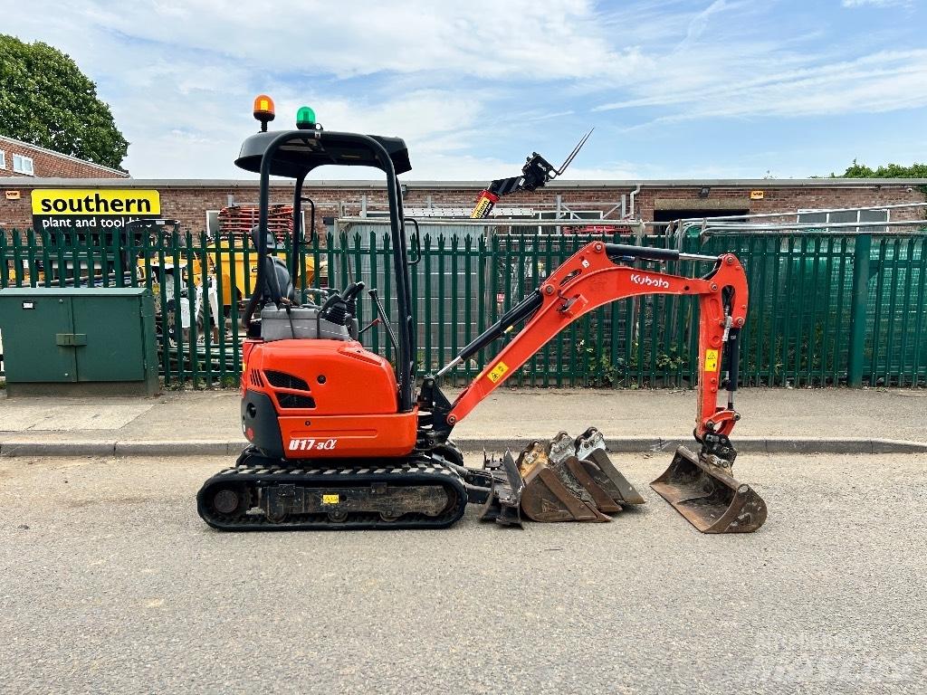 Kubota U 17-3 Mini ekskavatori < 7 t
