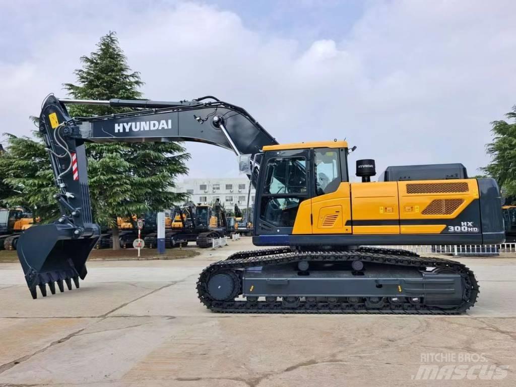 Hyundai HX300HD Kāpurķēžu ekskavatori