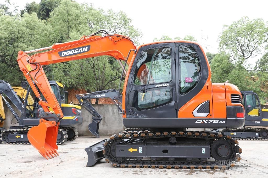 Doosan DX 75-9 C Mini ekskavatori < 7 t