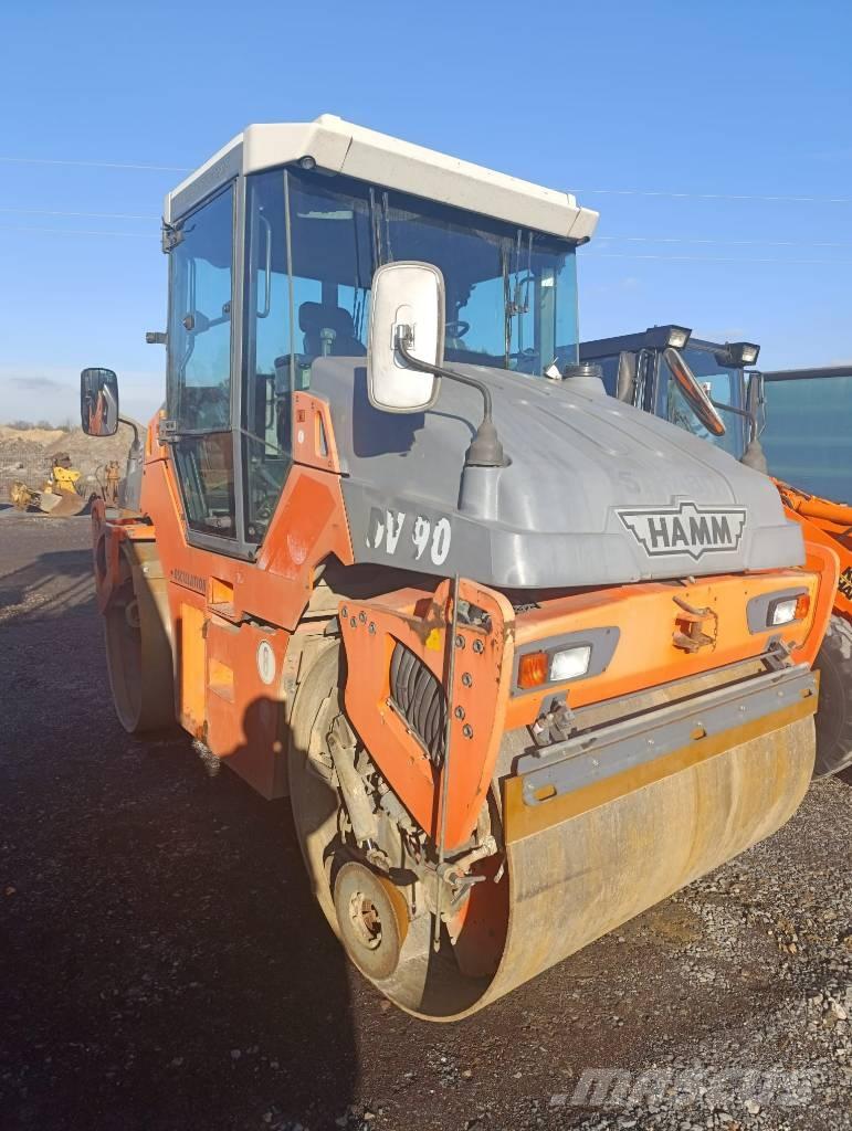 Hamm DV 90 VO Divvalču grunts veltņi