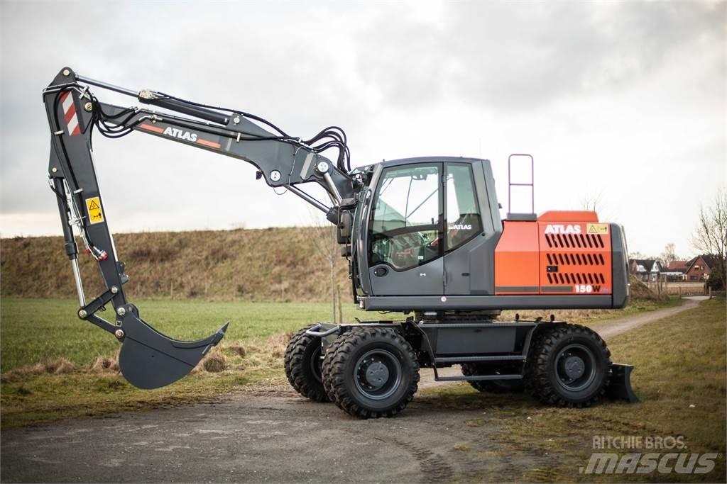 Atlas 150W Ekskavatori uz riteņiem