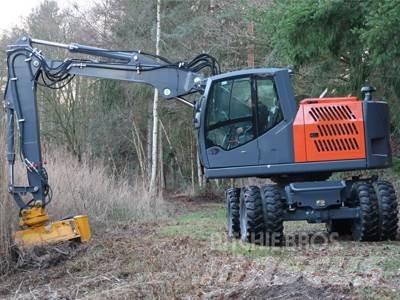 Atlas 165WSR Ekskavatori uz riteņiem