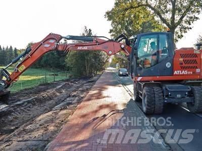 Atlas 175WSR Ekskavatori uz riteņiem