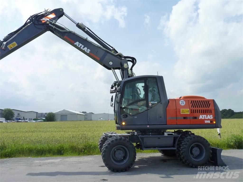 Atlas 190W Stage V Ekskavatori uz riteņiem