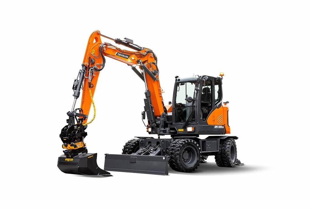 Develon DX100W-7 Ekskavatori uz riteņiem