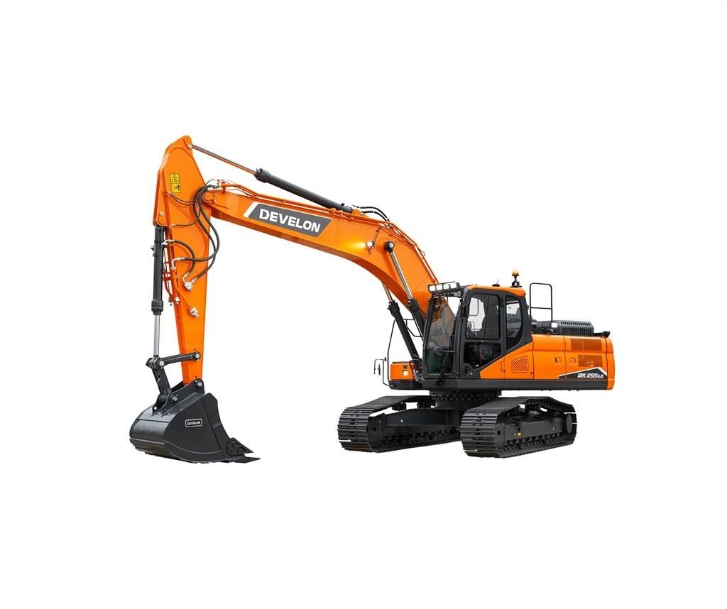 Develon DX255LC-7 Kāpurķēžu ekskavatori
