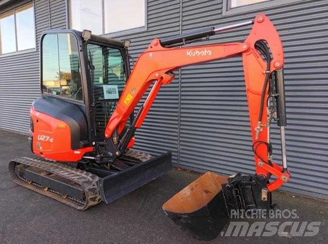 Kubota u27-4 Mini ekskavatori < 7 t