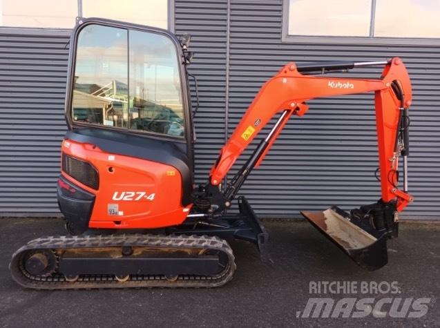 Kubota u27-4 Mini ekskavatori < 7 t