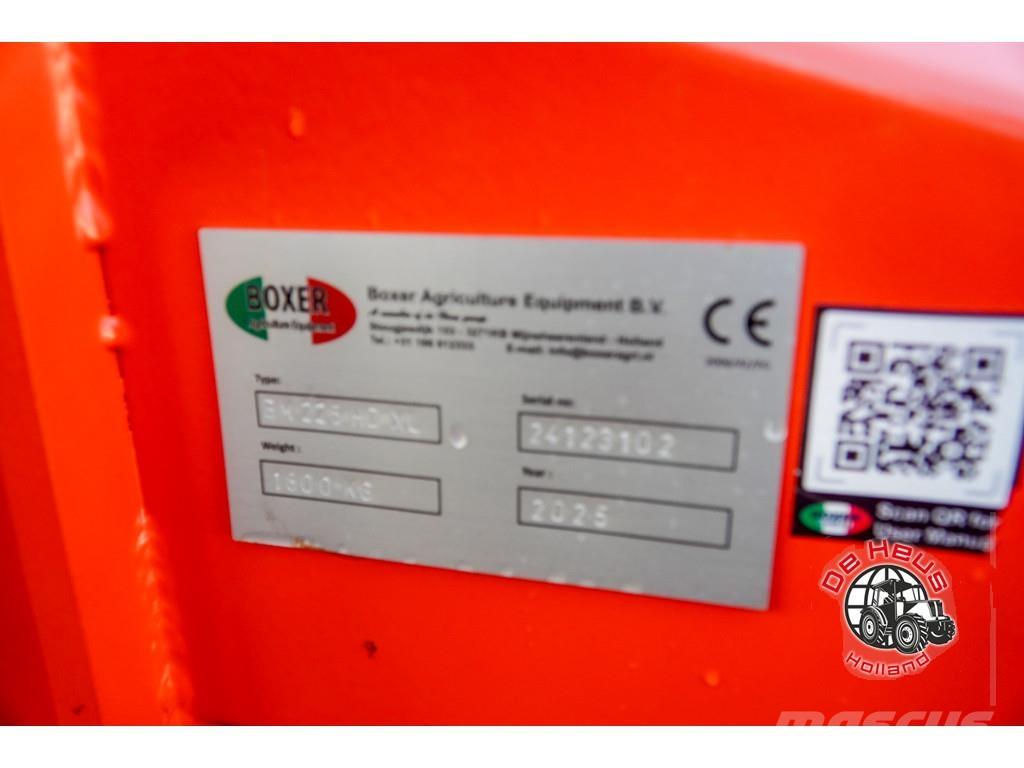 Boxer BM225HD XL Cita augsnes apstrādes tehnika un papildaprīkojums