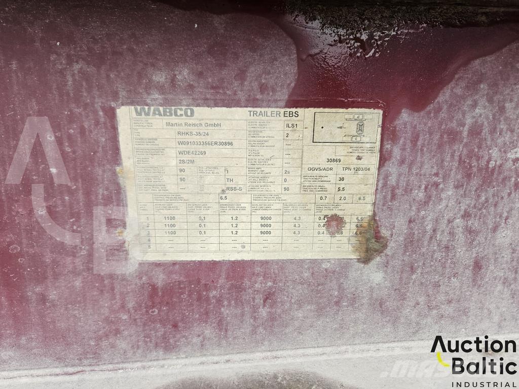 Reisch RHKS-35 Tents puspiekabes