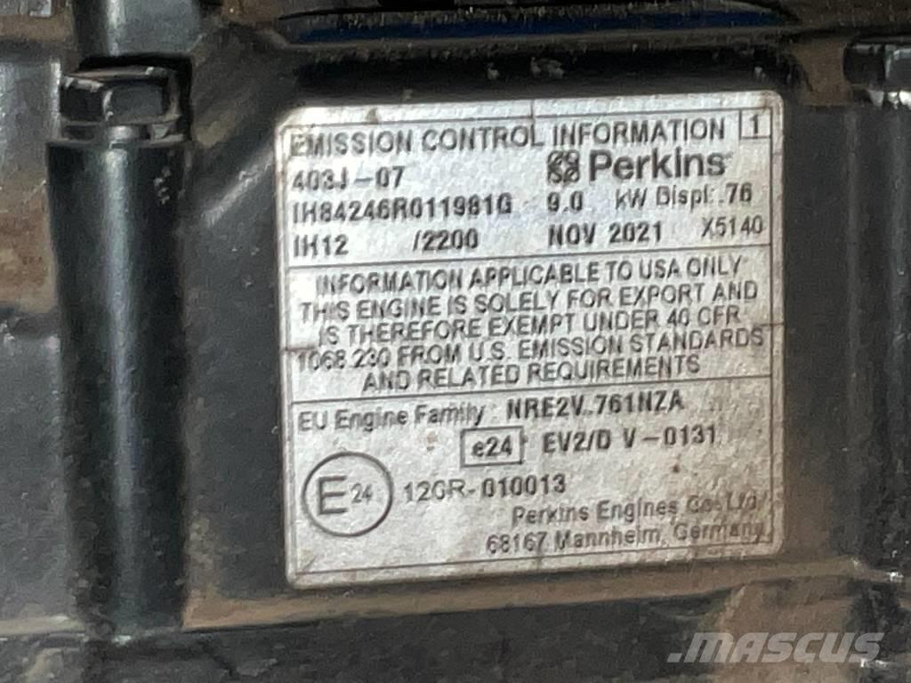 JCB 8008 CTS Mini ekskavatori < 7 t