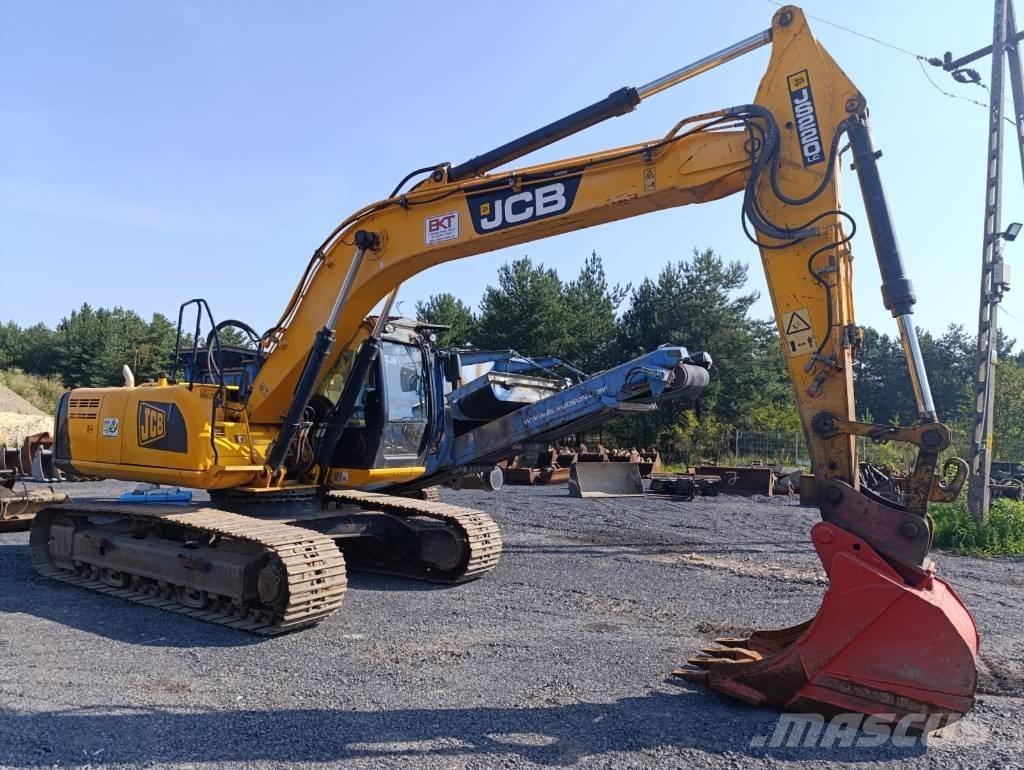 JCB JS 220 LC Kāpurķēžu ekskavatori