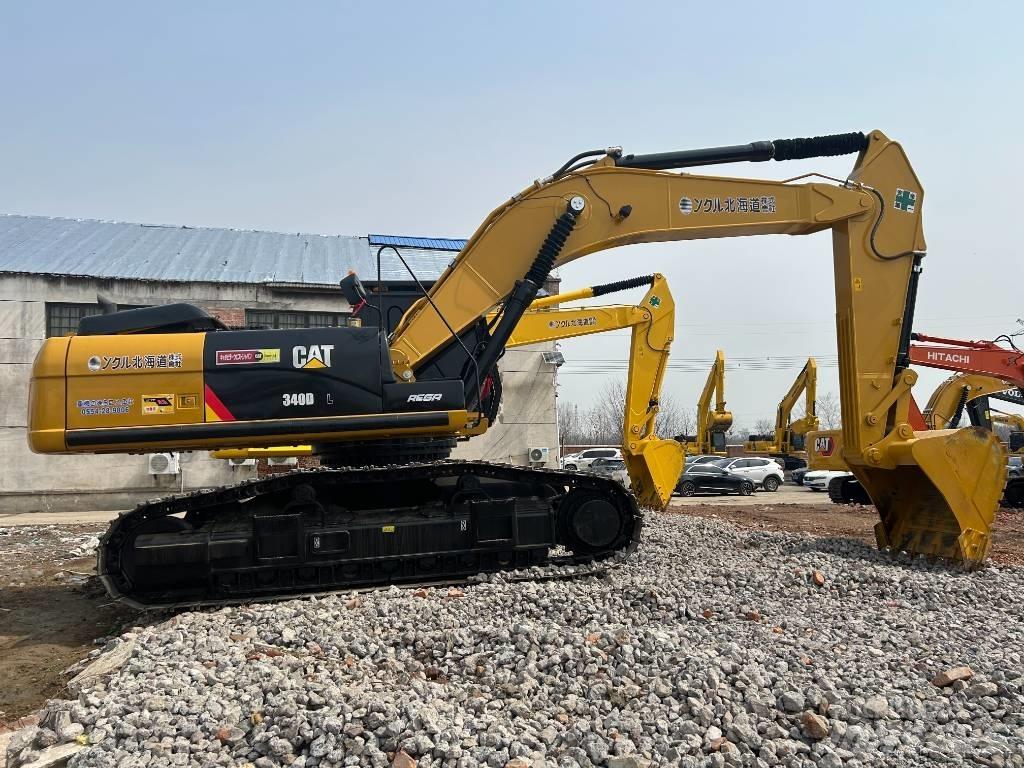 CAT 340 D2L Kāpurķēžu ekskavatori