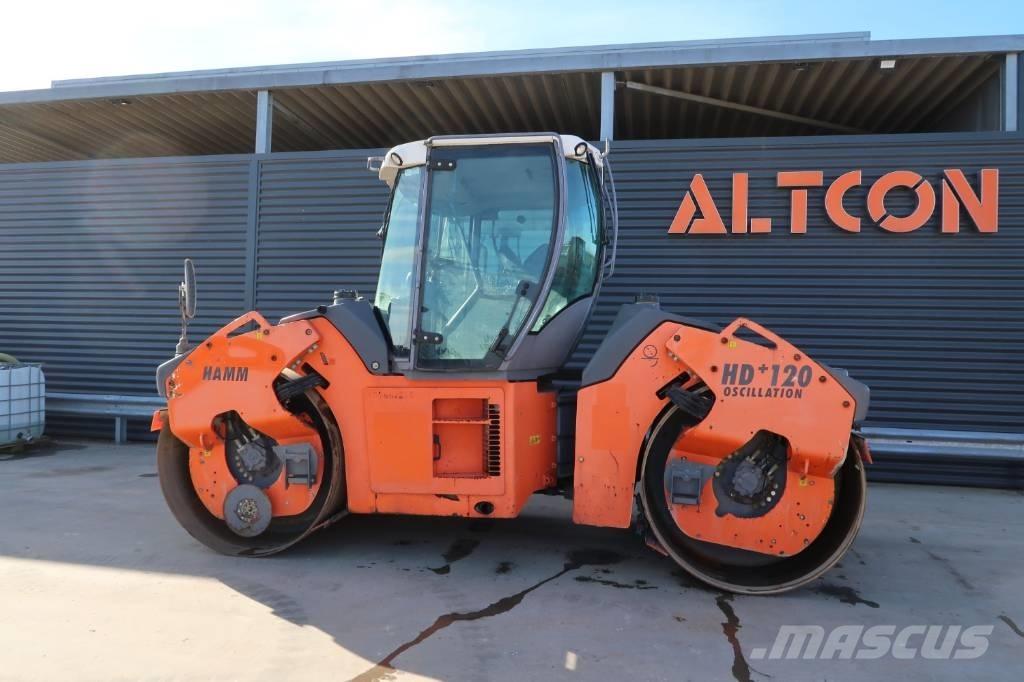 Hamm HD+ 120 VO Divvalču grunts veltņi
