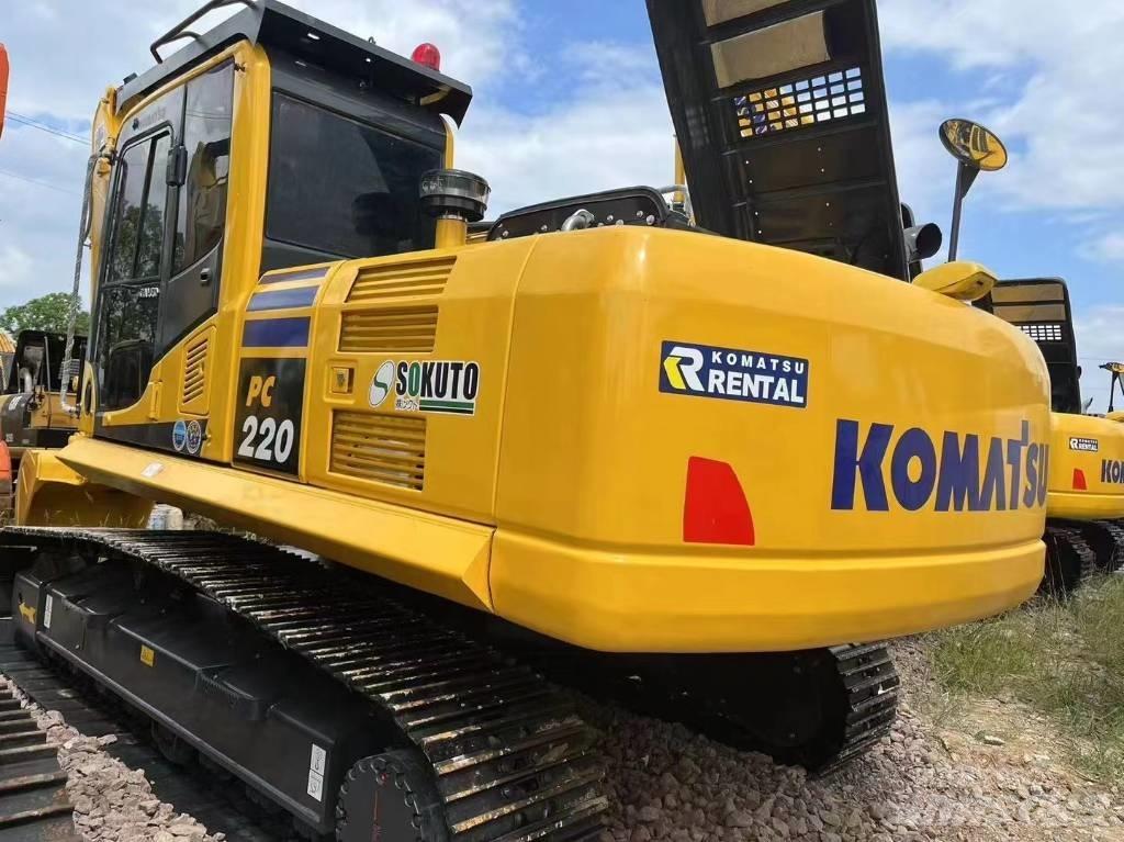 Komatsu pc220 Kāpurķēžu ekskavatori