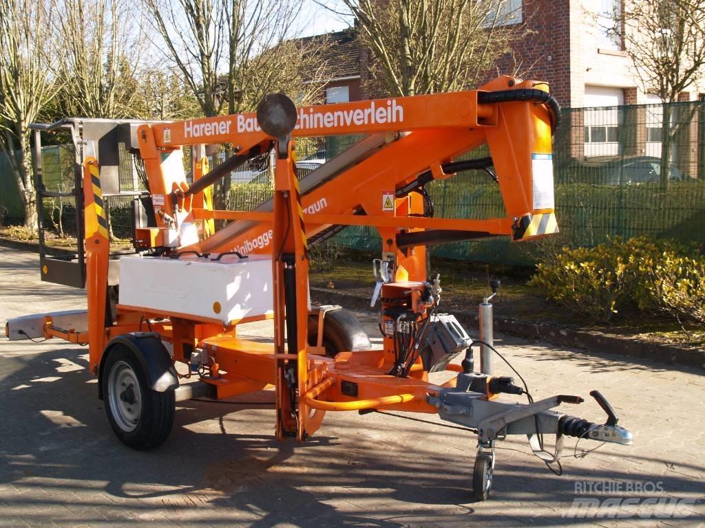 Niftylift 120 T Pacēlājplatformas - piekabes