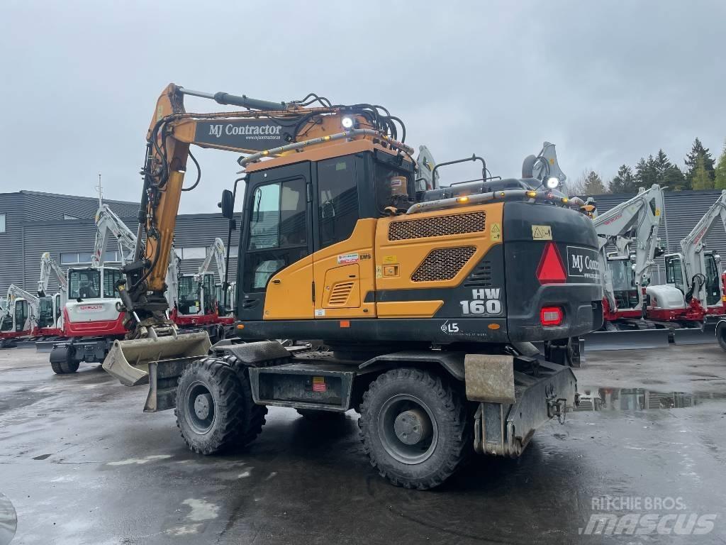 Hyundai HW160 Ekskavatori uz riteņiem