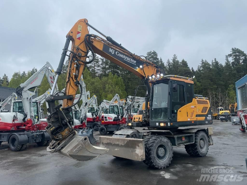 Hyundai HW160 Ekskavatori uz riteņiem