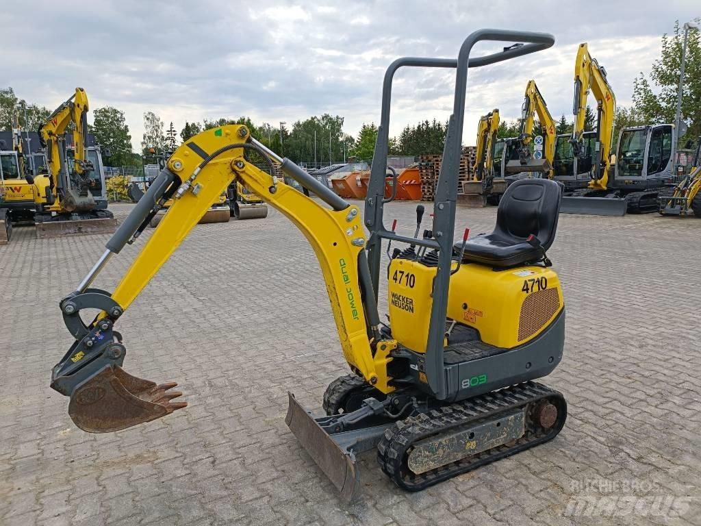 Wacker Neuson 803 Kāpurķēžu ekskavatori