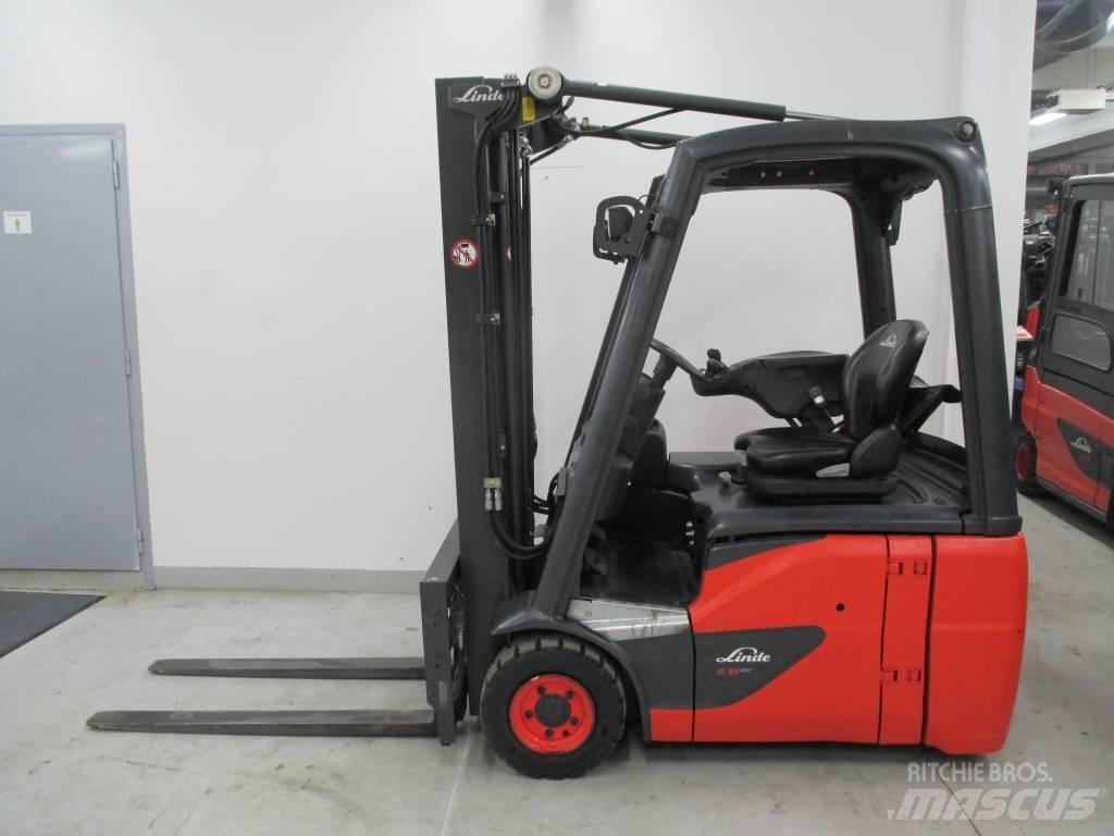 Linde E 16 C-02 Elektriskie iekrāvēji