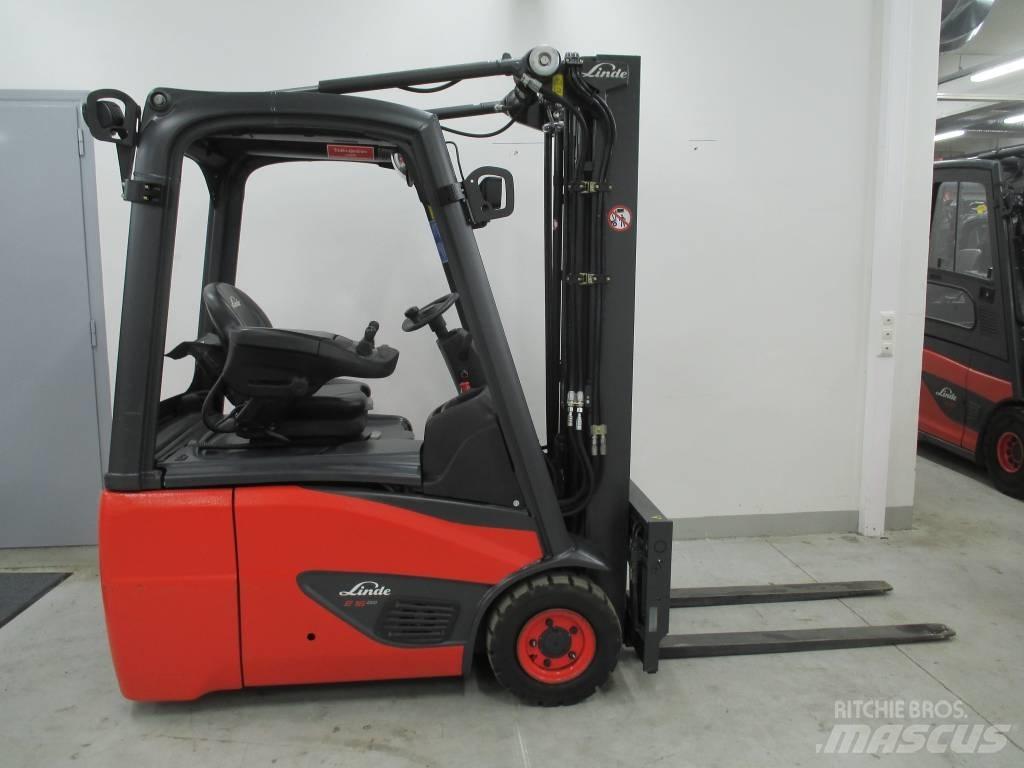 Linde E 16 C-02 Elektriskie iekrāvēji