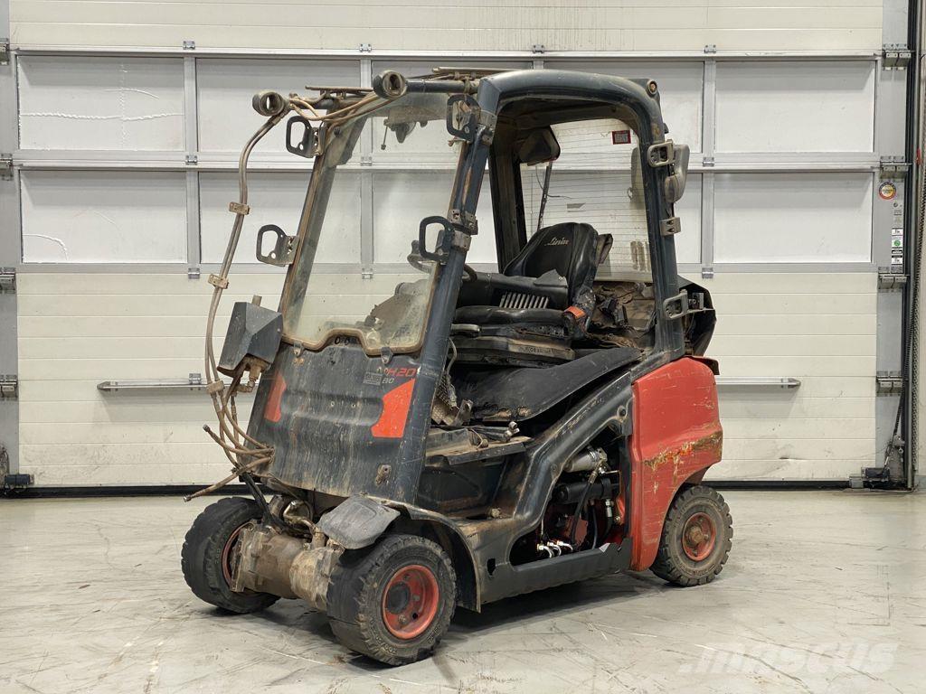 Linde H20T-02 LPG tehnika