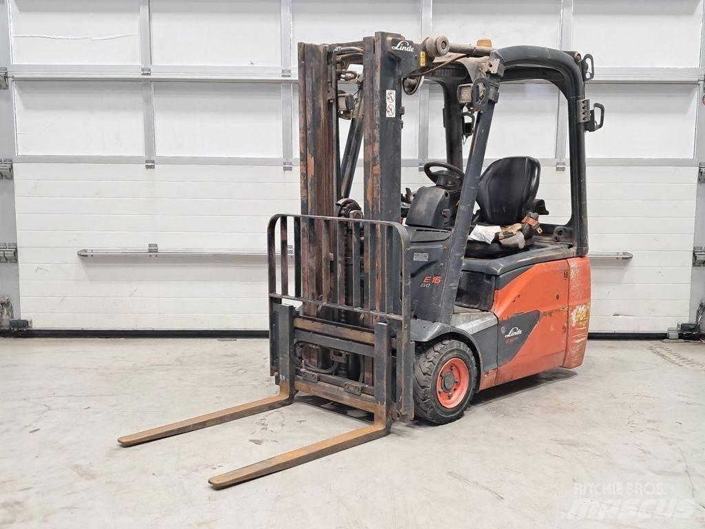 Linde E16C-02 Elektriskie iekrāvēji
