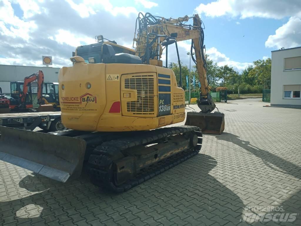 Komatsu PC 138US-11 Kāpurķēžu ekskavatori