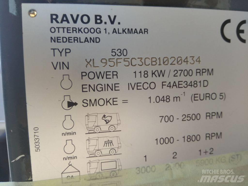 Ravo 530CD Ielu tīrīšanas mašīnas