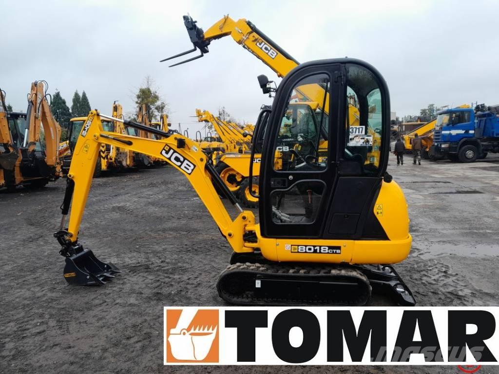 JCB 8018 CTS Mini ekskavatori < 7 t