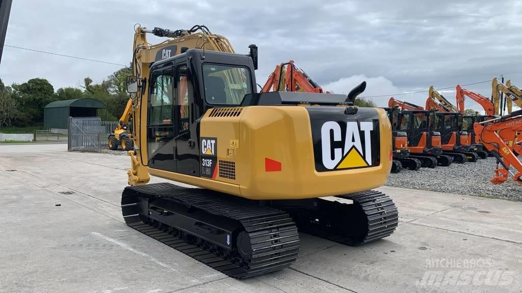 CAT 313 F LGC Kāpurķēžu ekskavatori