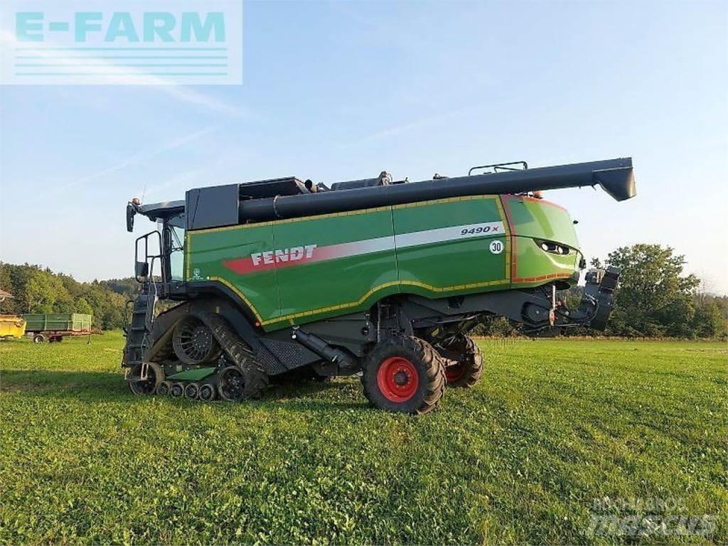 Fendt 9490 x Ražas novākšanas kombaini