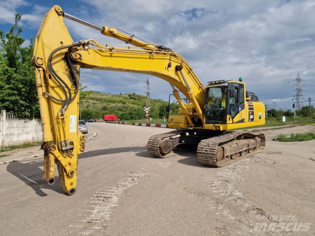 Komatsu PC 360 Kāpurķēžu ekskavatori