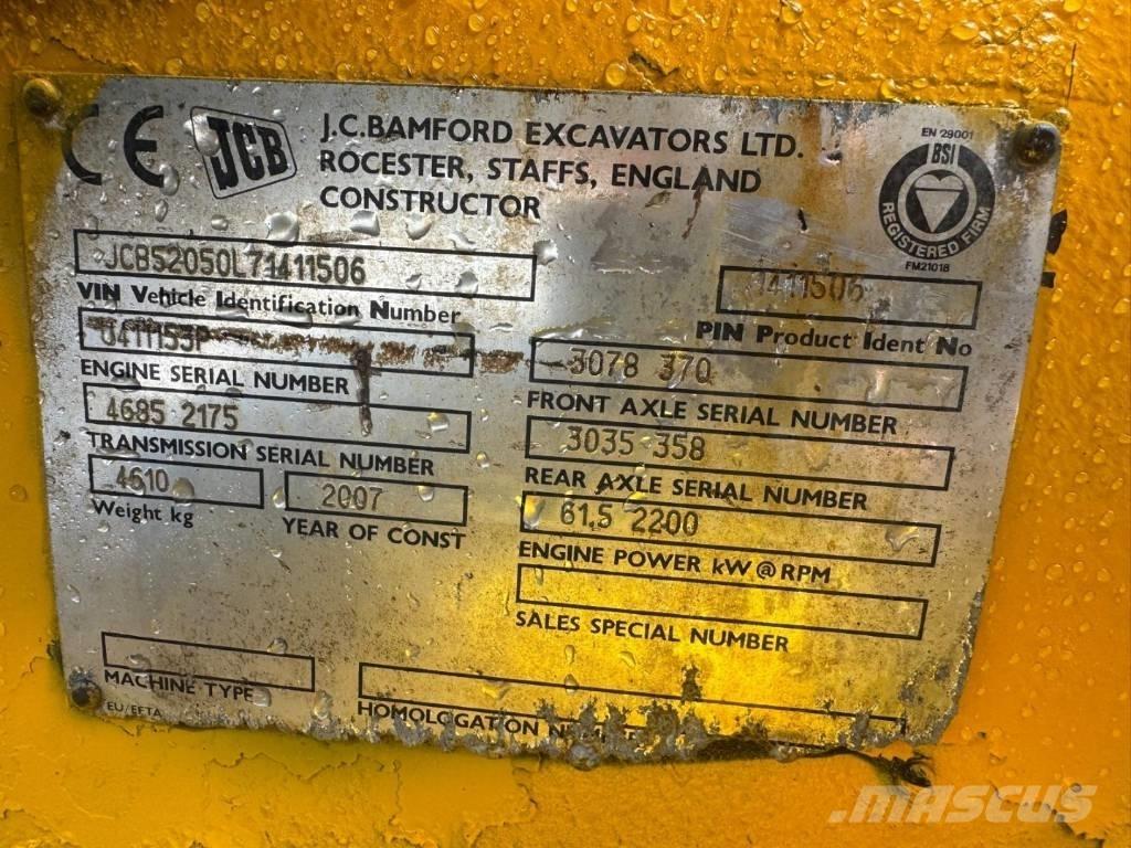 JCB 520-50 Teleskopiskie manipulatori