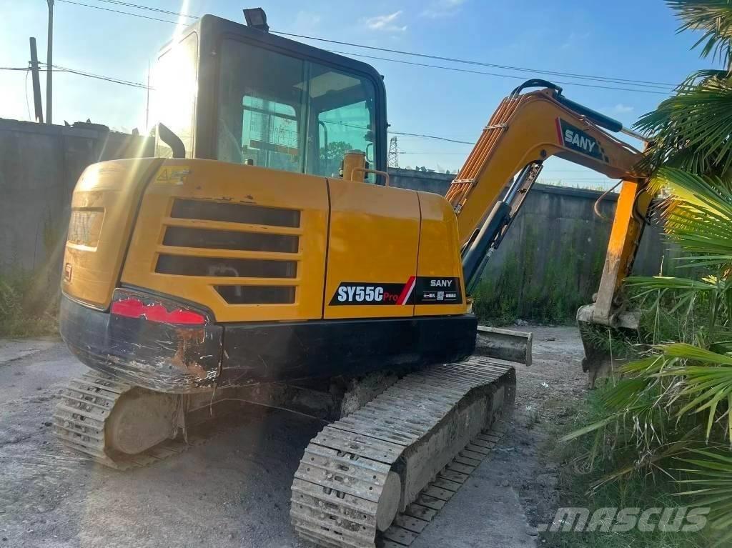Sany sy55cpro Kāpurķēžu ekskavatori