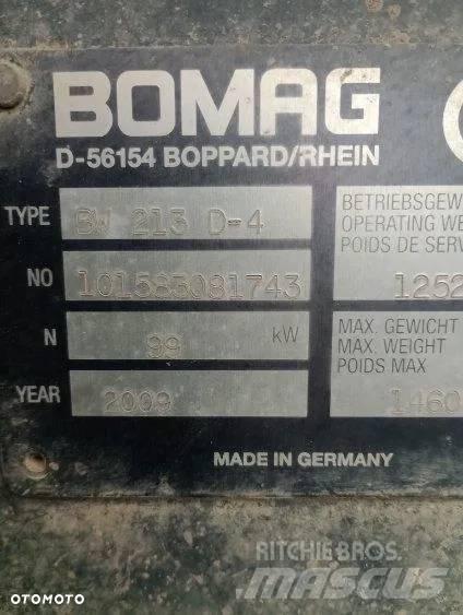 Bomag BW 213 D-4 Vienvalča grunts veltņi