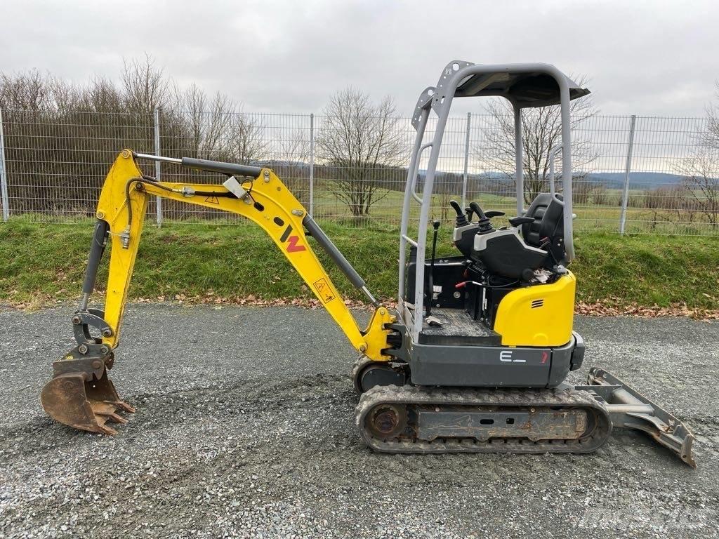 Wacker Neuson EZ17 Kāpurķēžu ekskavatori