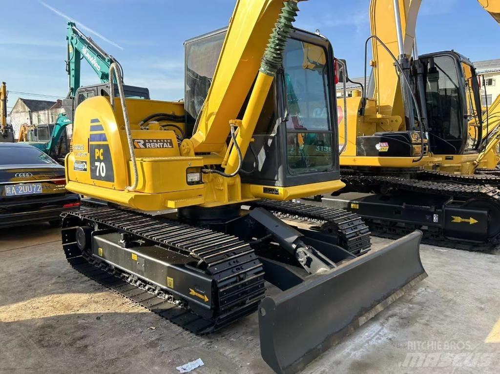Komatsu PC 70 Kāpurķēžu ekskavatori