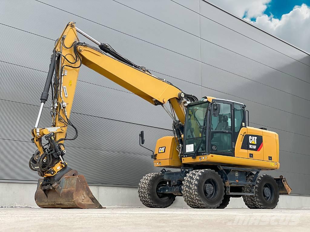 CAT M316F Ekskavatori uz riteņiem