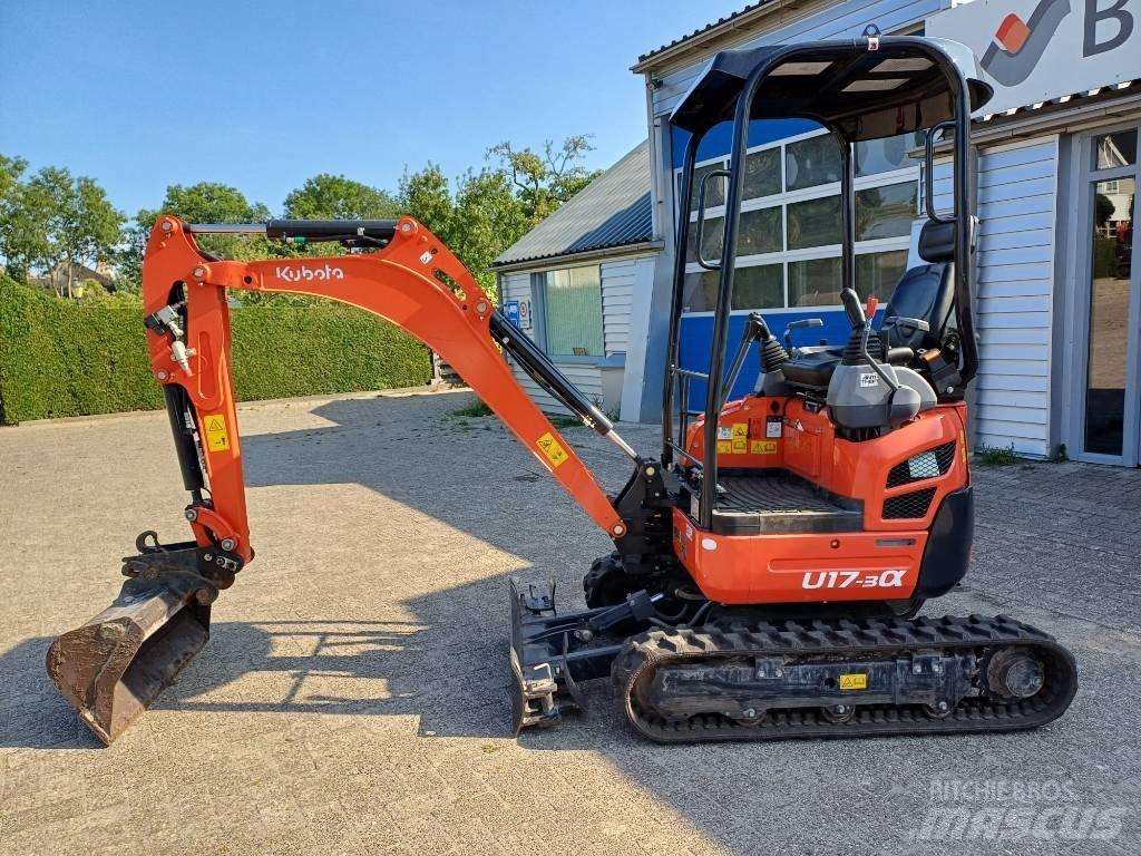 Kubota U 17-3 Mini ekskavatori < 7 t