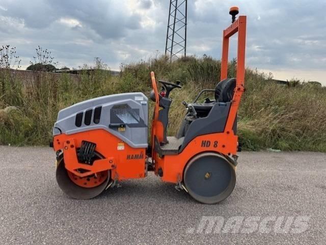 Hamm HD 8 VV Divvalču grunts veltņi